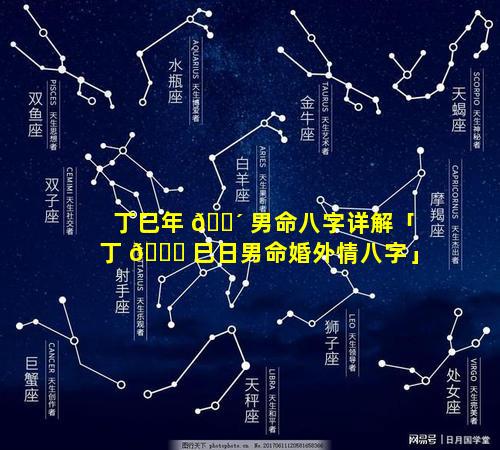 丁巳年 🌴 男命八字详解「丁 🐋 巳日男命婚外情八字」